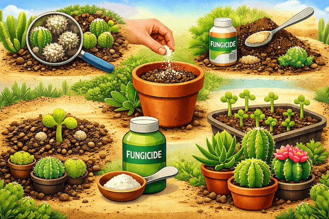The Use of Fungicides When Sowing Cacti and Succulents