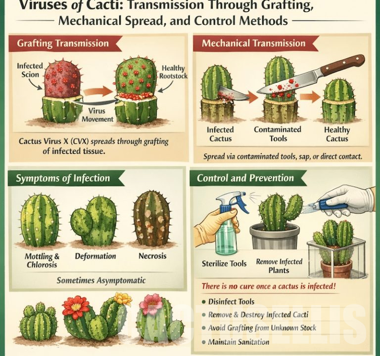 Viruses of Cacti: Transmission Through Grafting, Mechanical Spread, and Control Methods